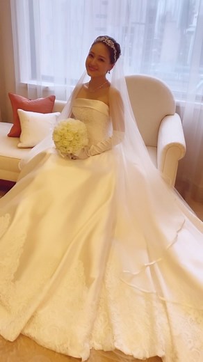 chay on Instagram: "初リール♡ 結婚式の思い出👰"