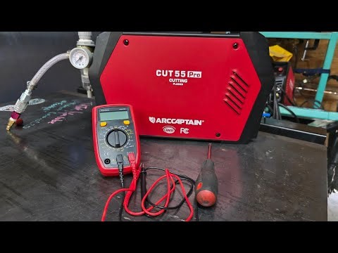Arccaptain CUT55 not working ? | How To do a no Load Voltage test | Trouble shooting guide