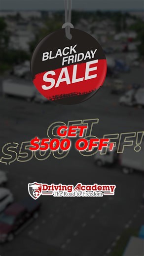 ‼️BLACK FRIDAY SALE‼️ From 11/24/2025 to 12/01/2025, get $500 OFF any CDL training program at Driving Academy. Start your road to freedom for LESS, but hurry, this price disappears fast. Tap the link in our bio or below before the sale ends! https://www.cdldrivingacademy.com/black-friday-deal/?utm_medium=social&utm_id=1211968509263258 | Driving Academy - Trenton NJ | Facebook