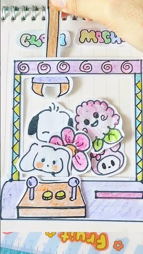 how to make paper diy claw machine play 🔧 #shorts