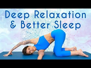 Gentle Yoga for Deep Relaxation & Sleep ♥ Self Care, Breathing & Meditation with Julia Jarvis