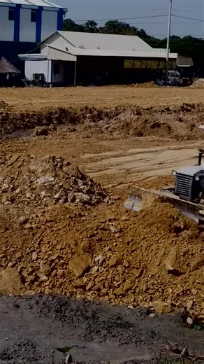 Professional Construction Bulldozer Lake Filling