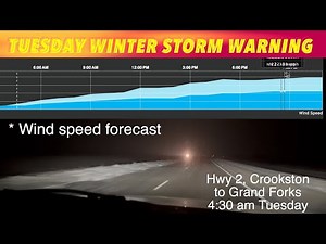 UPDATE: Tuesday Winter Storm Warning