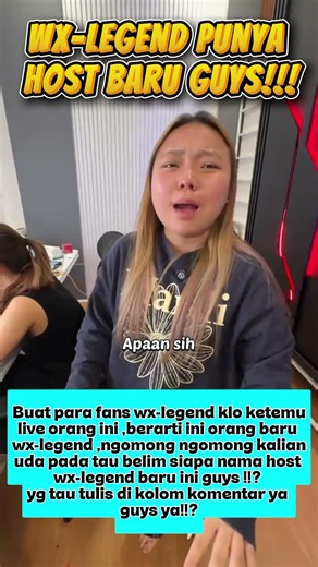 WX-Legend Punya Host Live Baru?! Fans Lama Wajib Tahu Siapa Dia!
