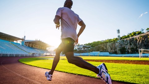 How Glen Powell trained like an athlete for The Running Man workout