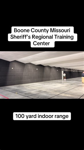 Indoor Gun Range at Boone County Sheriff's Training Center
