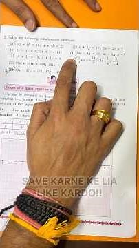 Class 10 Maths 1 Important Questions Maharashtra Board 2027 🔥 Algebra SSC Board IMP | SBWB