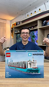 New LEGO Cargo Ship Maersk Dual-Fuel Container Vessel Pieces: 1.516 Number: 40955 Price: $150 USD / € Launch: 1st March 2026 #lego #maersk #reinodelcoleccionista #cargoship | Reino del coleccionista