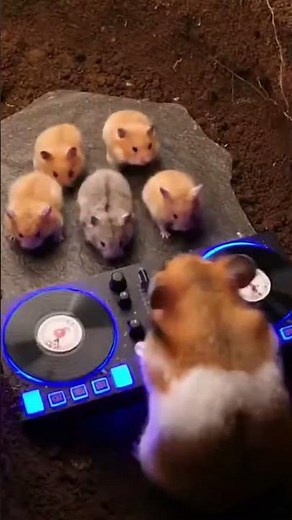 DJ Hamster in the House! 🎧🐹 #hamsterkombat #animation
