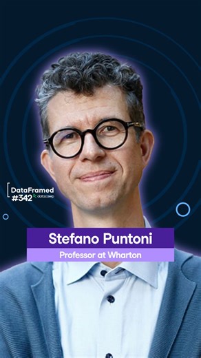 DataCamp on Instagram: "How much of AI adoption advice gets stuck on “save 30 minutes here, 30 minutes there"? Stefano Puntoni (Wharton) makes a better point: the real question isn’t how to automate the work you’re already doing. It’s how to automate work you aren’t doing at all and use AI to build better products, better decisions, and better outcomes. A few ideas from this episode that teams can actually use: - Plan enablement by function, not company-wide averages (some teams are already satu