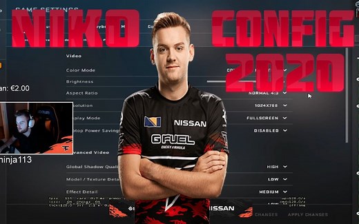 沙鹰之神 NNNNNIKO!!!!!在2020里的最新设置 BEST OF NiKo _ CONFIG NiKo 2020