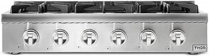 THOR Kitchen Professional 36-Inch Liquid Propane Rangetop in Stainless Steel - Model HRT3618ULP