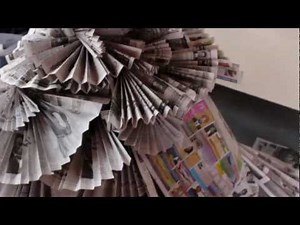 The Newspaper Dress