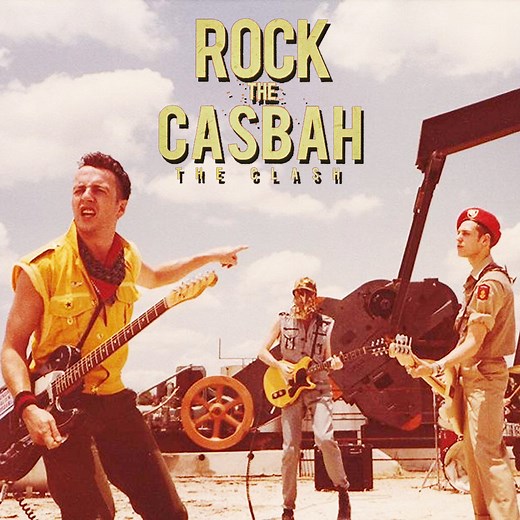 On this date in 1982, THE CLASH released the single ROCK THE CASBAH (Jun 11, 1982) Though hearkening to rock's revered past, on 'Combat Rock' The Clash were still spinning the dial of New York street sounds. Yet they also kept both feet in 1982's mainstream; such tunes as 'Rock The Casbah' sounded as good on MTV as from a street-corner boom-box. “Rock the Casbah'. It's such a groove. Long live groove. Screw the rest of it,” said Joe Strummer in 1988. “The true genius of 'Rock the Casbah' is Topp
