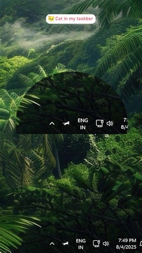 #BROY | How to Add a Cat on Your Taskbar! 🐱🖥️ | @broy_tech16 Want a cute cat walking on your screen or sitting on your taskbar? In this fun... | Instagram