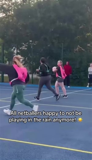 Enjoying Netball Under the Spring Sun