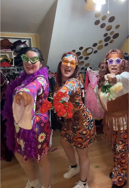 Hippie 🌺 #dancingqueen #mammamia #disfraces