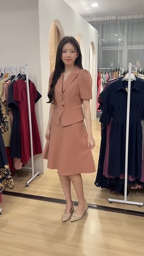 elegant and classy OL dress with pocket 超优雅气质的上班OL连衣裙 #ootd #dress #dressoftheday #boutique #fashion #fyp #malaysia #dresses | Modano Boutique