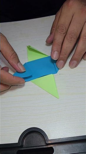 High Performance Paper Spinner 🌀 Precision Origami #art #papercraft #design #shorts