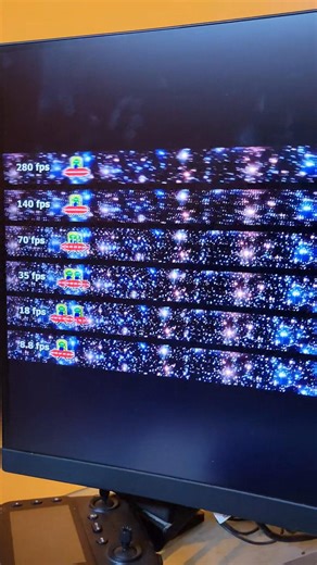 UFO Test On AOC C27G4Z 300Hz Curved Gaming Monitor