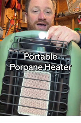 Portable propane heater delivers instant warmth for patios, campsites, and gatherings. #TikTokShop #WinterReady #OutdoorGear #MustHave #ViralFinds