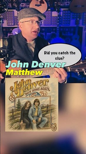 A wonderful story of perseverance - Matthew - John Denver cover #folksong #acoustic #acousticcover