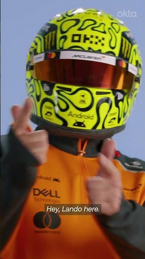 McLaren Formula 1 Team x Okta | Under The Helmet: "I'm Lando Norris"