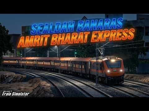 Patna ➜ Banaras Early Morning Journey 22587 Banaras Amrit Bharat|Train Simulator|Msts/Open Rail Live
