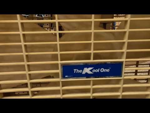 KMart The Kool One | Rare All Plastic Economy Grade 1st Generation Robeson Box Fan