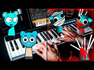 Horror Sprunki PHASE recreated in REAL LIFE!