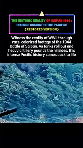 The Historic Reality of Saipan 1944
