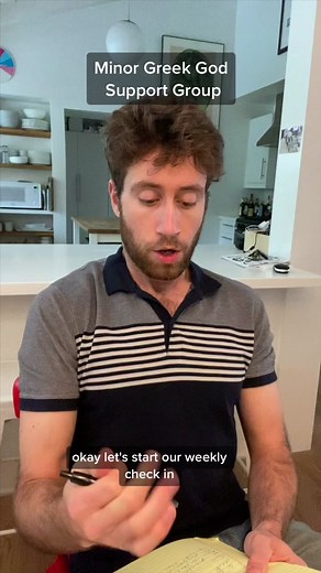 Minor Greek God Support Group Lunch at Tables