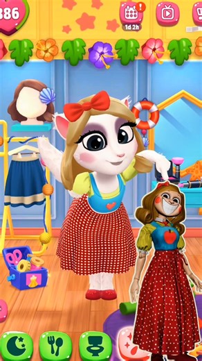 Angela Fan Storm | Ragatha & Miss Delight #mytalkingangela2 #tadc #doll #shrots #edit #cosplay #fyp