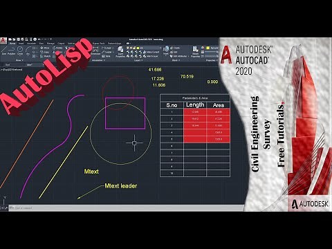 AutoCAD's Lisp Length Field & Area Field