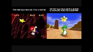 【比較】スーパーマリオ64 64 vs DS【TAS】