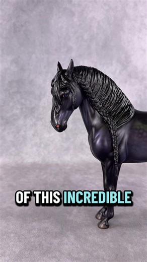 Warrant, a One of a Kind by Caroline Boydston, is currently at auction on our website! Enjoy! #stonehorse #stonehorses #modelhorse #shopsmall