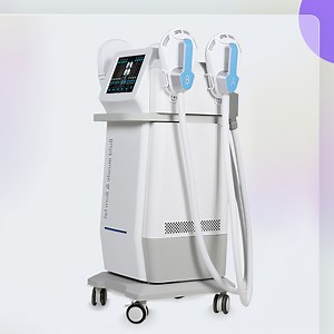 [Hot Item] 4 Handles EMS Tesla Body Sculpting Slimming Building Muscle Burning Fat Machine