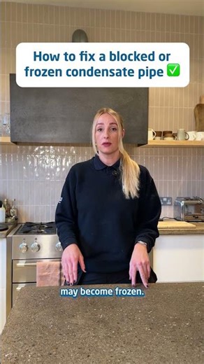 Carly's Top Tips - How to fix a blocked condensate pipe on your boiler