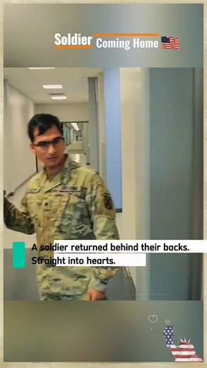 After months away, this soldier finally came home to love. Después de meses lejos, este soldado finalmente volvió al amor.#welcomehome #soldier #reunion #Respect | Come Back Home