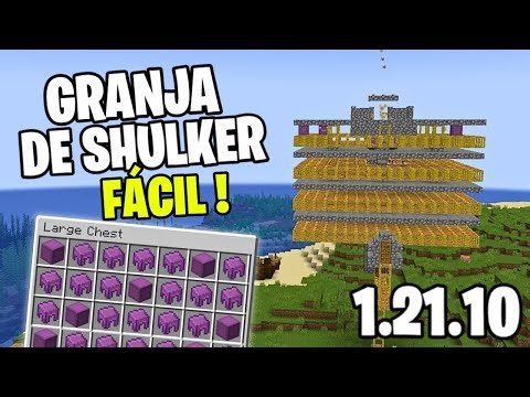 Granja de Shulker 1.21.10! Tutorial de Minecraft en Java