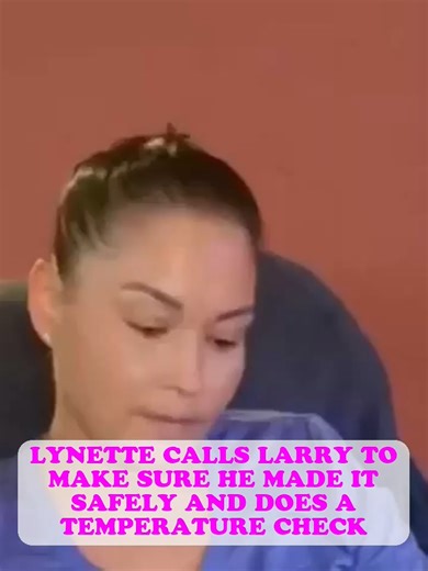 Lynette Checks In on Larry's Safety