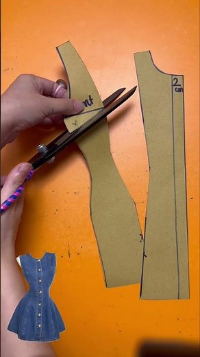 Simple Dress Pattern Drafting Tutorial #sewing #sewingtutorial #fashion #dress