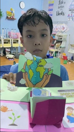 membuat pop up book