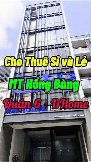 Cho Thuê Nhà Quận 10 hơn 1100m2 1 Hầm 6 Tầng ST HXT Đường 3/2 Phường Diên Hồng #chothuenha