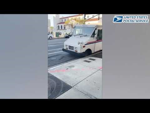 Mail/Postal Truck Crash Compilation 1