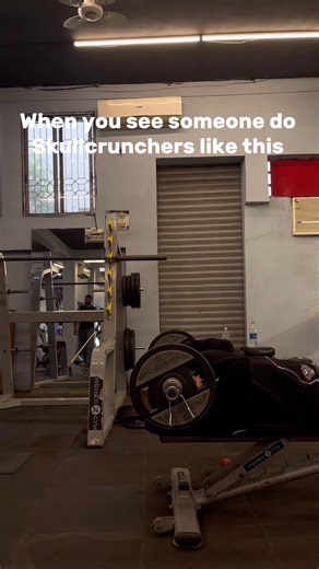 Stop doing skullcrushers like this #anime #music #zenitsu #beats #fitness