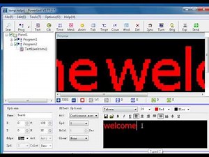 How to wright led lights board program... In tamil