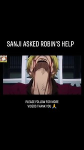 Sanji Asked Robin's Help #Sanji #robin #nicorobin #onepiece #onepieceedit #anime #animeedit #help #rescue #fyp #strawhats | One Piece Fan