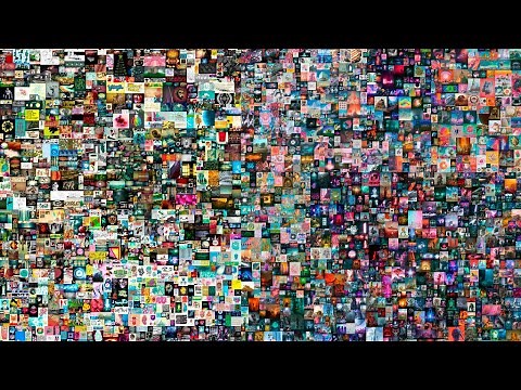 A digital work by American artist Beeple sells for $69.3 million, a record