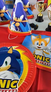 Ready, set, go! 🚗💨 Sonic party essentials are waiting at Party Centre. 🦔 Get yours now! #SonicPartyTime #PartyCentre | Party Centre